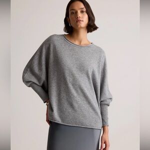Quince Mongolian Cashmere Batwing Sweater size L/XL EUC